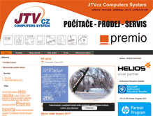 Tablet Screenshot of jtv.cz